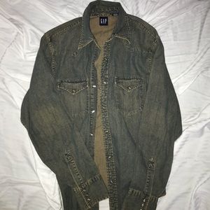 Vintage gap western shirt